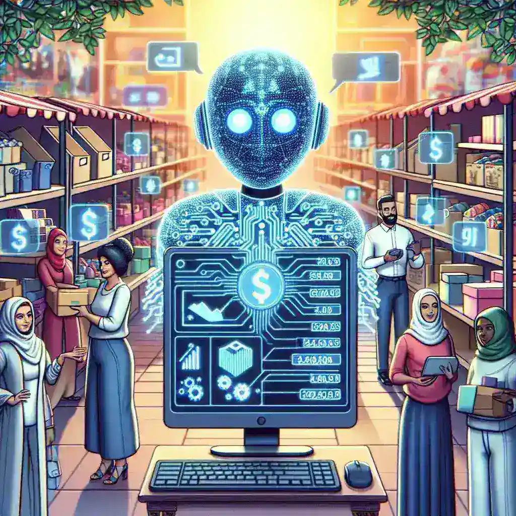 "Amazon AI Seller Assistant interface showcasing dynamic pricing strategy tools for online sellers."